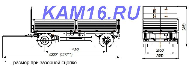 ПРИЦЕП НЕФАЗ 8332-20-03