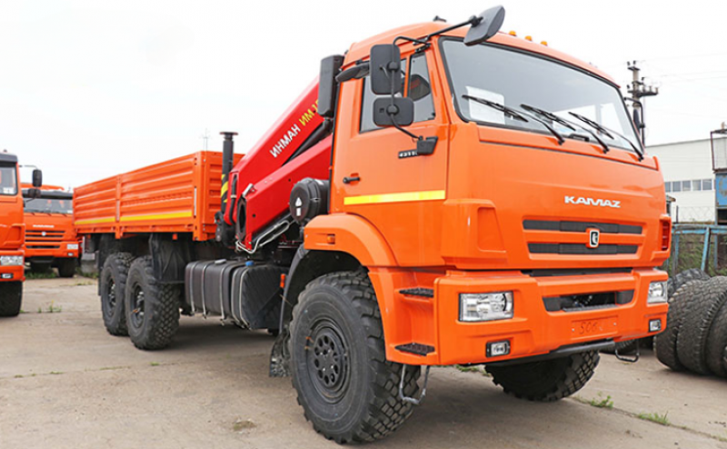 659102-3356A-48 Краны-манипуляторы (КМУ) на базе КАМАЗ