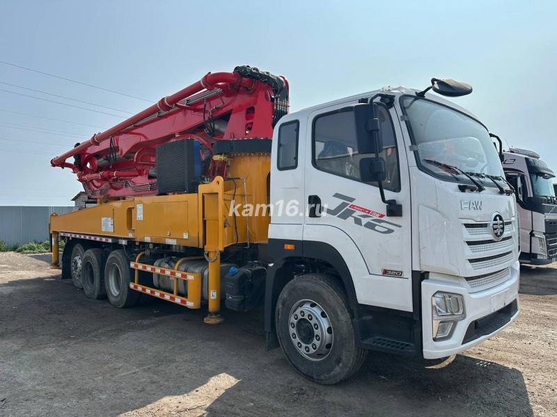 Автобетононасос на Шасси FAW JK6 8х4 c установкой JIUHE JHZ5290THB-38
